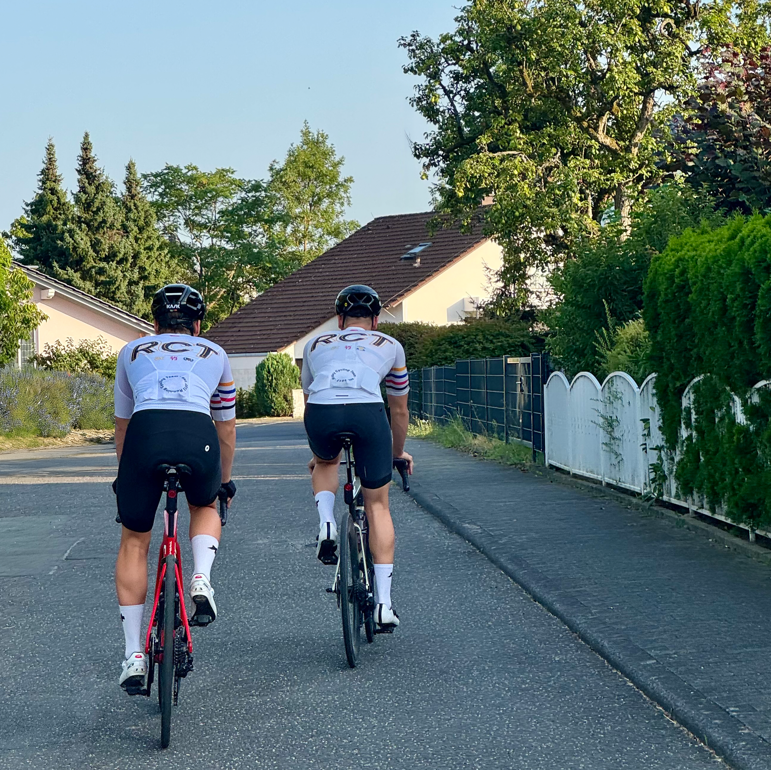 Group ride in Prague