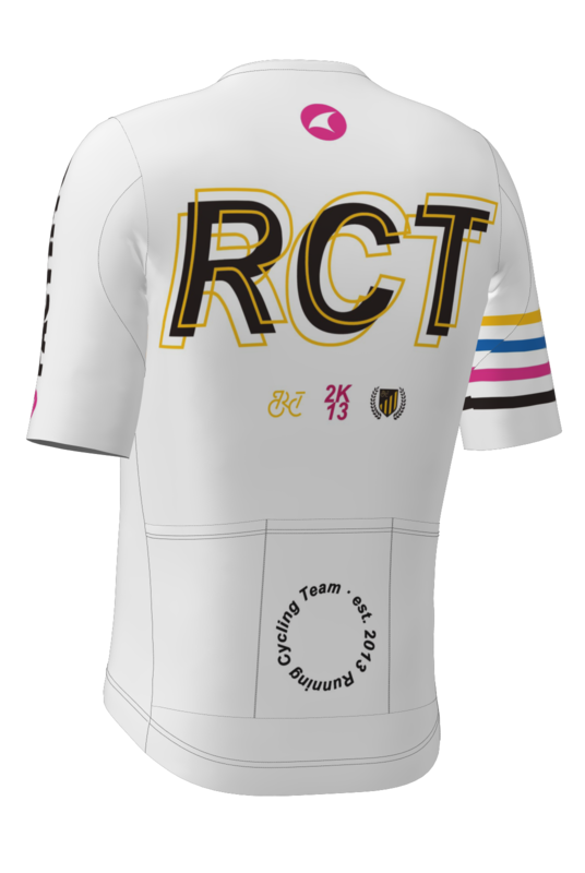 White team jersey back